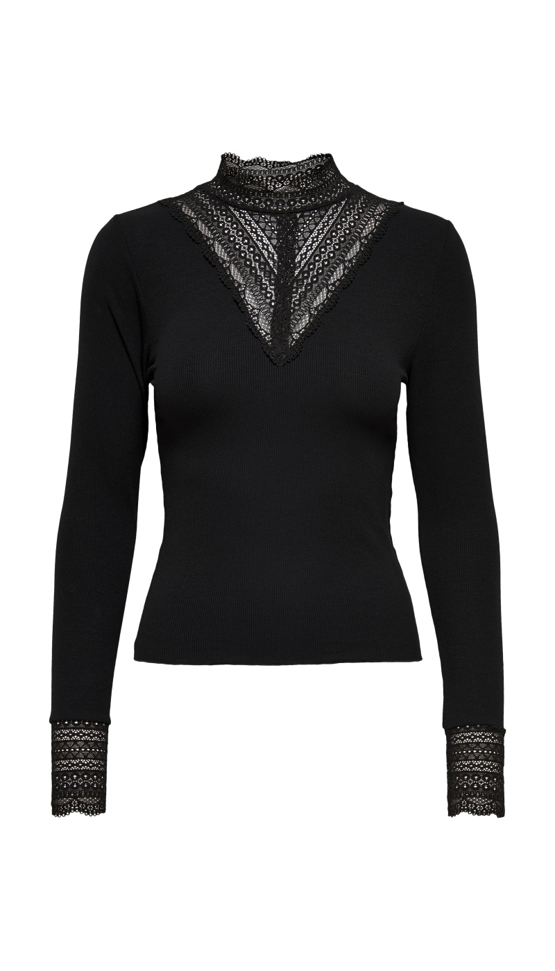 Top Dentelle Black ONLTILDE ONLY - 5 | TOPS